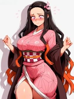 [Obscuryotto] (AI Generated) Nezuko Kamado 作品封面