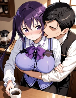 [AI Generated] リゼのバリスタ修行 作品封面