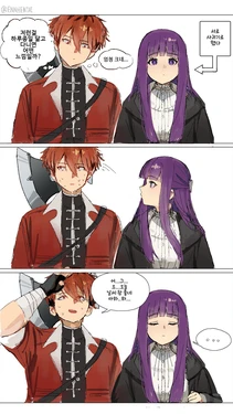 [Enn Hentai, Fake Enn] Fern X Stark [Korean]