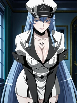 ANIPAI - Esdeath - Akame Ga Kill [131 pics / Full Set + Extras] [AI Generated]