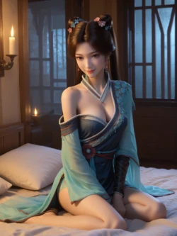 [AI Generated] 凡人修仙传 梅凝 4 作品封面