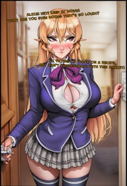 [IronAIArt] Food Wars Alice&Erina Captioned + Image Set [AI GENERATED] 作品封面