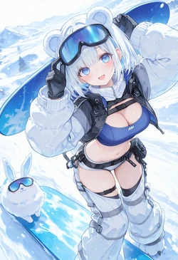 [Sinosaa] Snowshine スノーシャイン [AI Generated] 作品封面