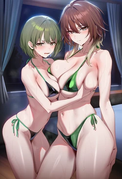 ChocoPizza - Aketa Mikoto + Nanakusa Nichika (236) [AI Generated] 作品封面