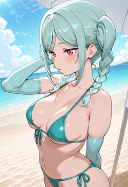 [Nankoai] Tomari Onitsuka -鬼塚冬毬-req-beach-bbc- (Patreon) [AI Generated] 作品封面