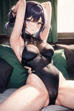 Yukimachi - 刻晴 [AI Generated] 作品封面