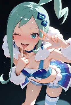 [Custom Firingu] Lisia . Pokemon [AI Generated] 作品封面