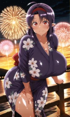 Yuuki Ai Yuuki New Year 💜 [AI Generated] 作品封面