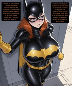 [11_22] Batgirl Brainwashing Comic + Image Set [AI Generated]
