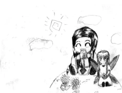 陳年自繪+AI [hand draw][AI Generated] 作品封面