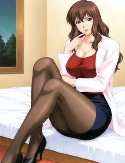 [嘎裡豬排]水城 葉月 139p 厳格クールな先生がアヘボテオチ！ (Patreon) [AI Generated] 作品封面