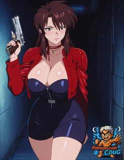 Priss Asagiri hentai | Bubblegum Crisis NSFW parody [AI Generated]