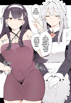 [Kassai] Temporarily Mature Little Lady and the Head Maid 作品封面