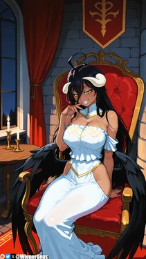 Albedo (Overlord) WienerGens AI Generated 作品封面