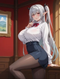 [嘎裡豬排]フィリス・ハガルヘルム 165p ようこそ！ スケベエルフの森へ (Patreon) [AI Generated] 作品封面