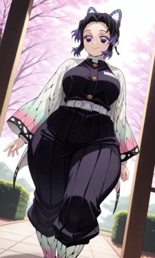 DaidoujiPV Kimetsu no Yaiba - Shinobu Kochou~ (XL Gallery! 52 pics~ futa~) [AI Generated] 作品封面