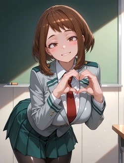 (Oki Senpai) 🍈🍈丽日御茶子 Ochako Ururaka(Patreon) (AI Generated) 作品封面