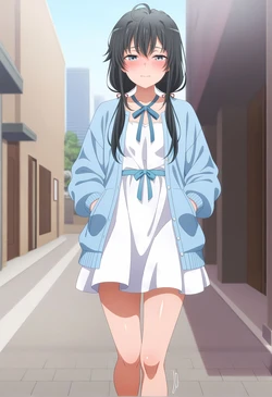 [PafuPafu/H Jam] 雪ノ下雪乃 Yukinoshita Yukino [AI Generated] 作品封面