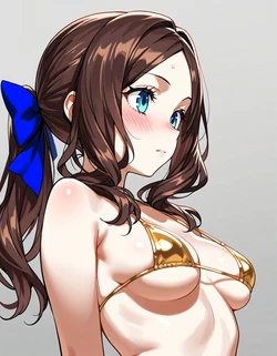 名無しのあに◯ん民 Leonardo Da vinci (Rider) Golden Bikini [AI Generated] 作品封面