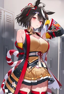 apaper) 260312 [umamusume] kitasan black LOCKER ROOM BBC [AI Generated] 作品封面