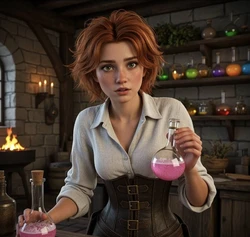 The Alchemist's Miscalculation [AI Generated] 作品封面