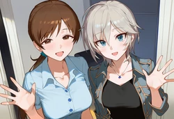 Howsir - THE IDOLM@STER (harem 2) [AI Generated] 作品封面