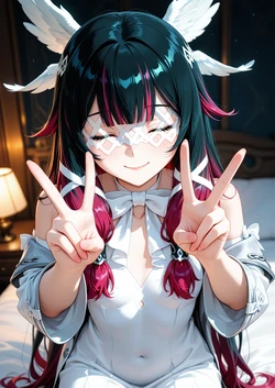 Undresser - Columbina ( 哥伦比娅 ) - Genshin Impact ( 原神 ) 100P  [AI Generated] 作品封面
