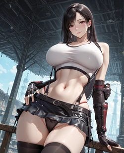 [AiFishBall] Tifa Lockhart 22 - Final Fantasy VII (Patreon) [AI Generated] 作品封面