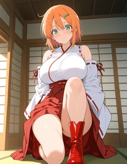 Purpleh31 - Hanabi (Senran Kagura) default outfit 252p (Patreon) (AI Generated) 作品封面