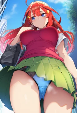 [尊厳ブレイク産業-第二支部-] 寝取られた花嫁〜催○スマホで辱められ好き放題に犯される五つ子達〜中●五月編 (五等分の花嫁) [AI Generated] 作品封面