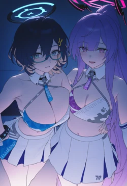 [psfx] Utaha + Chihiro [AI Generated] 作品封面