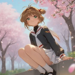 kinomoto sakura  [AI Generated] 作品封面