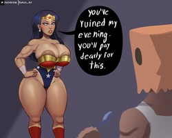 [Rakun Art] Wonder Woman 作品封面