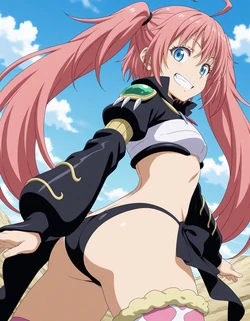 [azusa PATREON] That Time I Got Reincarnated as a Slime – Milim 163P [AI Generated] 作品封面