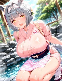umalewd - Yunohana Bloom (onsen scenario) [AI Generated] 作品封面