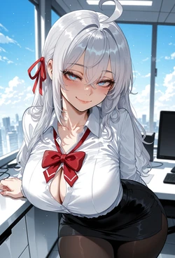 [Miyu] Alisa Mikhailovna Kujou: Working Overtime [Ai Generated]