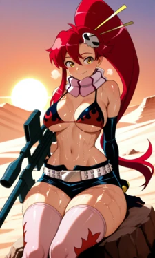 [DaidoujiPV] Tengen Toppa Gurren Lagann - Yoko Littner~ (XL Gallery! 50 pics~) [AI Generated] 作品封面