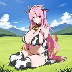 [BlueBird] sephie michaela deviluke(cow) [AI Generated] 作品封面