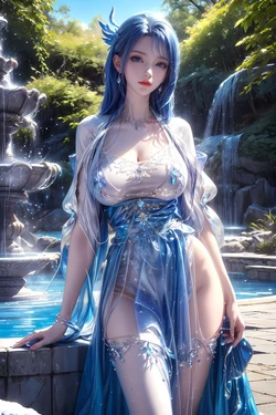 [AI generated] Lovely lady 17 作品封面