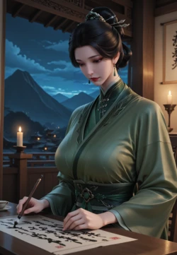 [MacArooN]Su Ru knew Tian Buyi's true extraordinary qualities.[AI Generated][uncensored][Zhu Xian] 作品封面