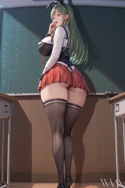 [WAM - Waist apron maid] Itou Mika - School uniform & Bunny girl + Itou Mika hentai (2025-07-18, 2025-07-20) [AI Generated] 作品封面