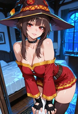 [Patreon] (LustyNymphi) Megumin (AI Generated) 作品封面