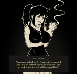 [Casper] Mrs. Graves (The Coffin of Andy and Leyley) 作品封面