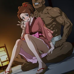 [Cyber-Wifu11] Fuu (Samurai Champloo) [AI Generated] 作品封面