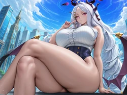 bilibili:残念的小白兔AI生成图 图集[AI Generated]