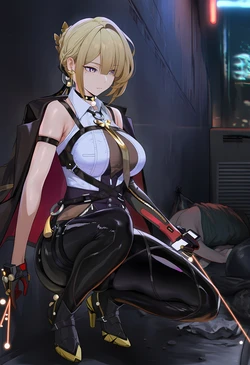 [Patreon] (cMonster) Evelyn Chevalier x LOVE HOTEL BBC (AI Generated) 作品封面