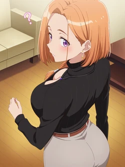 [mforcia] Banri Shiunji 紫雲寺 万里 [AI Generated] 作品封面