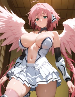 Purpleh31 - Ikaros (Sora no Otoshimono) default outfit 242p (Patreon) (AI Generated) 作品封面