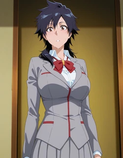 Purpleh31 - Tatsuki Arisawa default outfit 251p (Patreon) (AI Generated)
