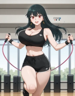 [EternoAI] Yor Forger Gym + 8 animations + extras [AI Generated] 作品封面